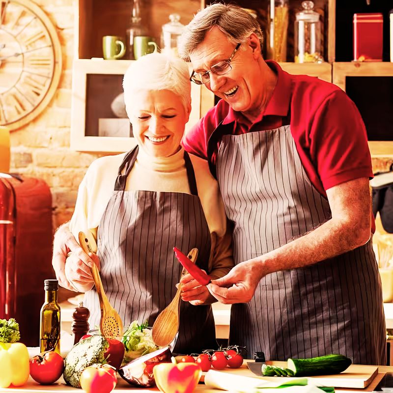 Luxus teakfa étkészlet (15 darabos)