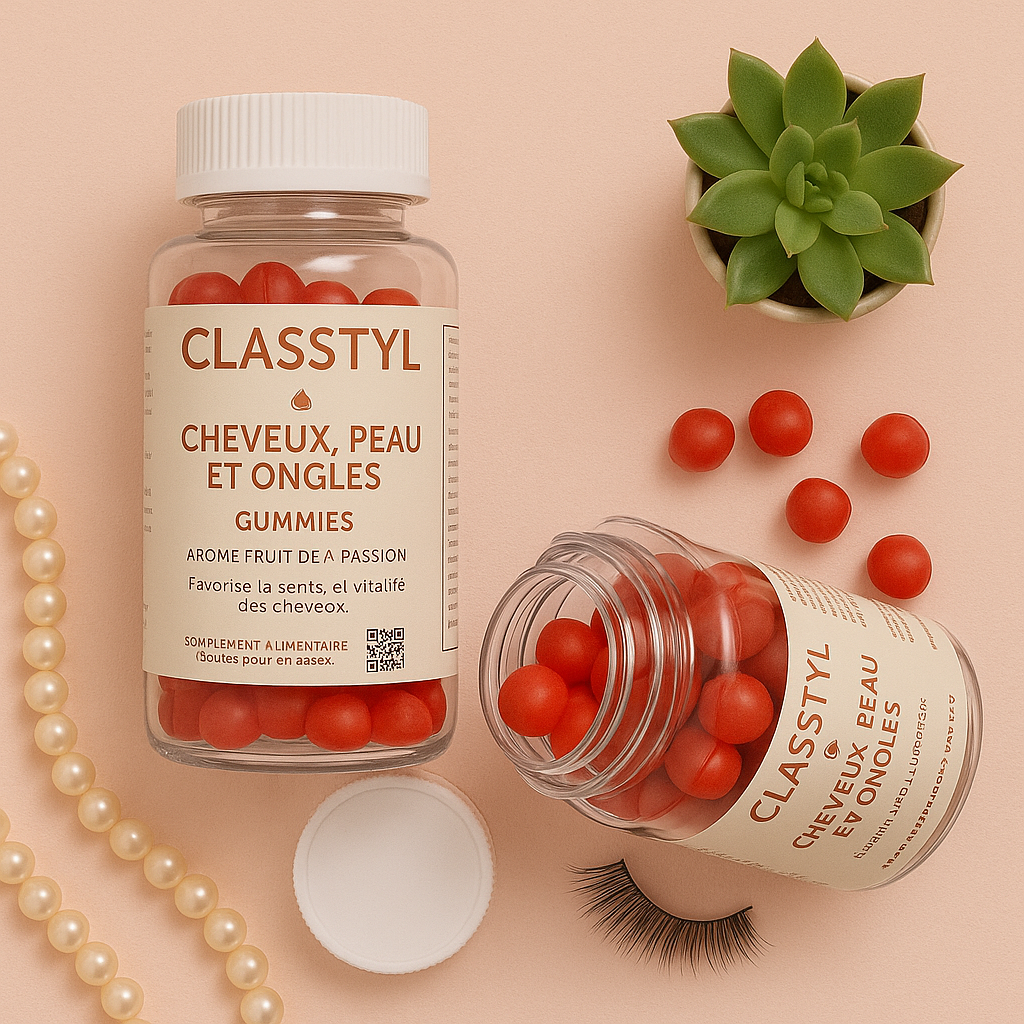 Classtyl™ Gummies Cheveux, Peau & Ongles
