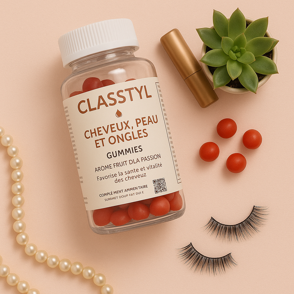Classtyl™ Gummies Cheveux, Peau & Ongles