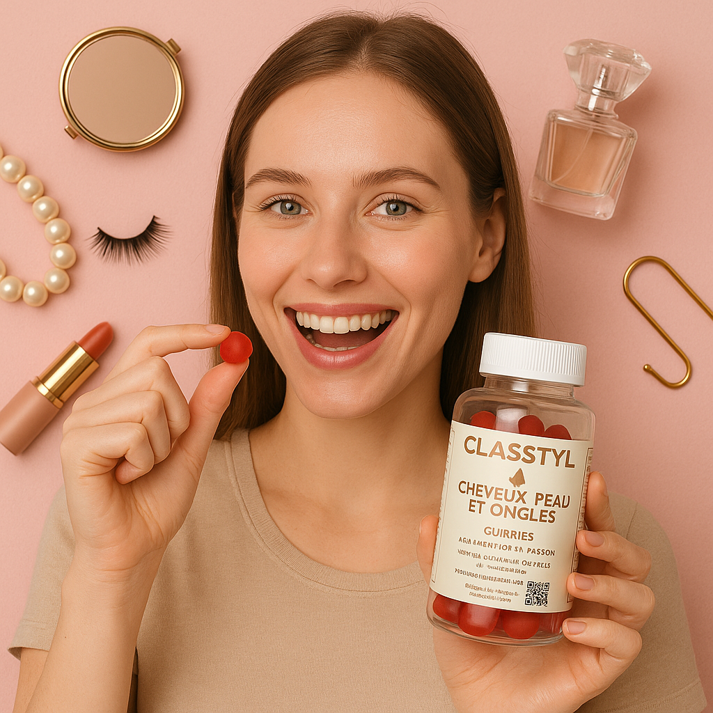 Classtyl™ Gummies Cheveux, Peau & Ongles